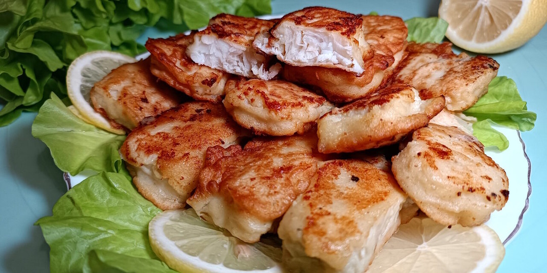 📌 Филе минтая в луковом кляре