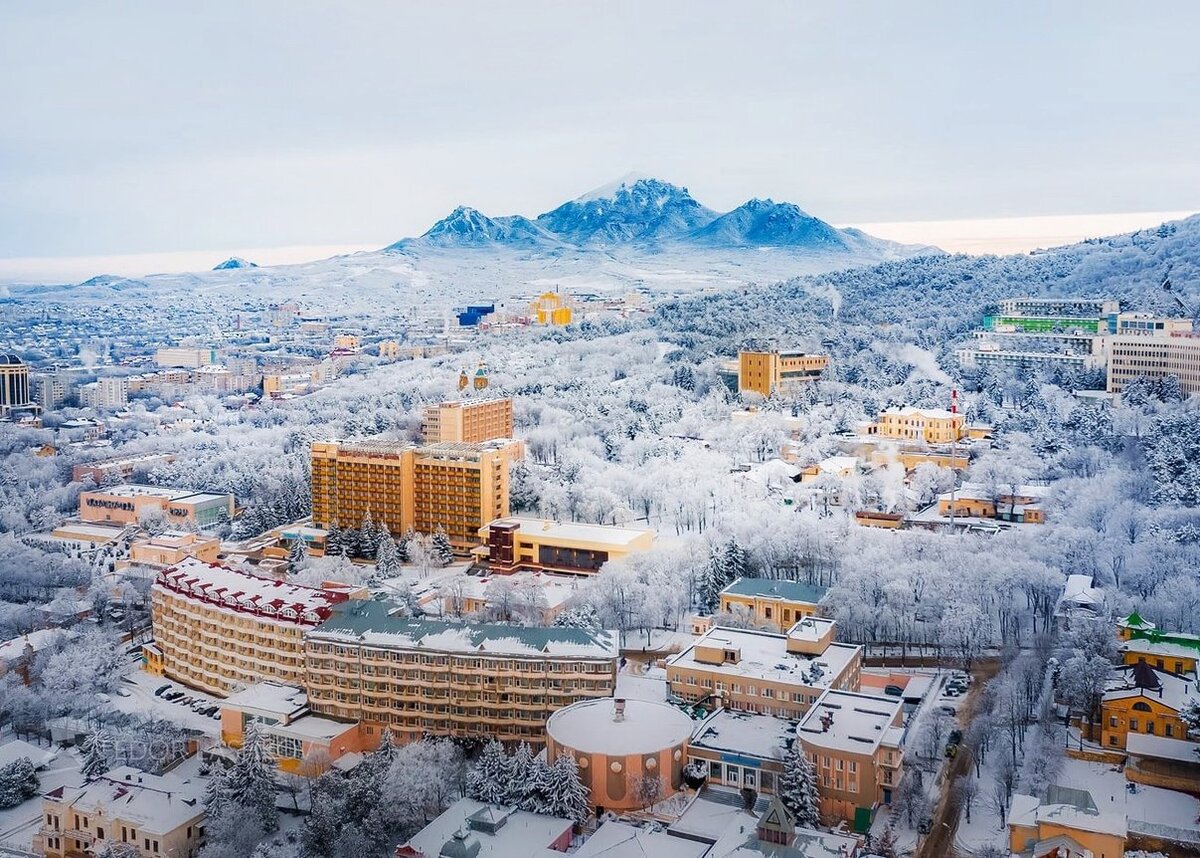 Пятигорск в декабре фото