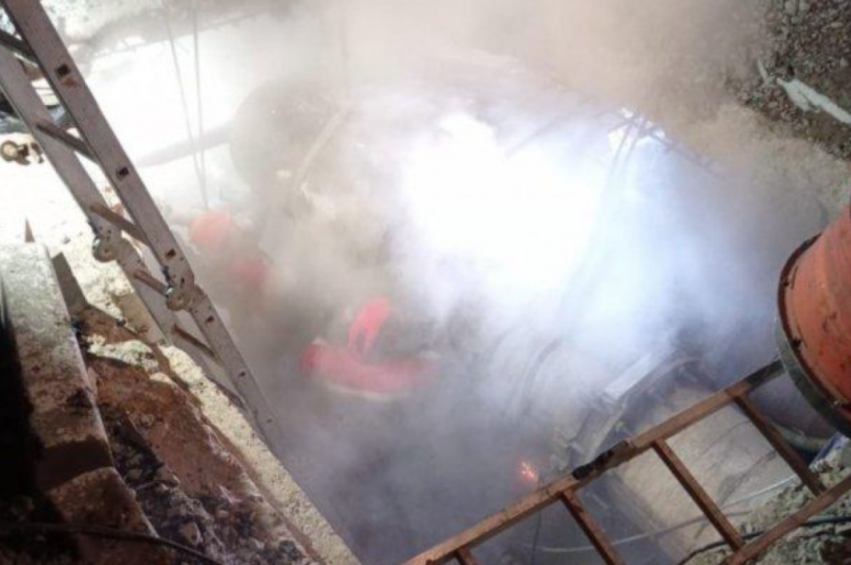    В Новосибирске обнаружили новое повреждение на теплосетях