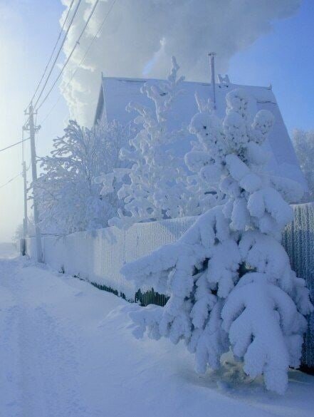 Наша Пермская зима. Фото взято из источника "Подслушано Пермь".