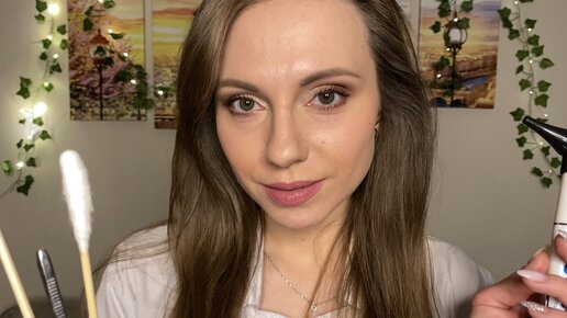 асмр волосы осмотр