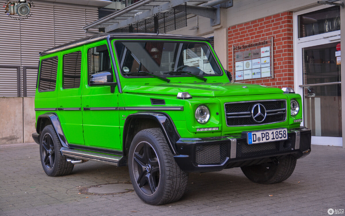 Mercedes-Benz G 63 AMG Crazy Color Edition Aliengreen