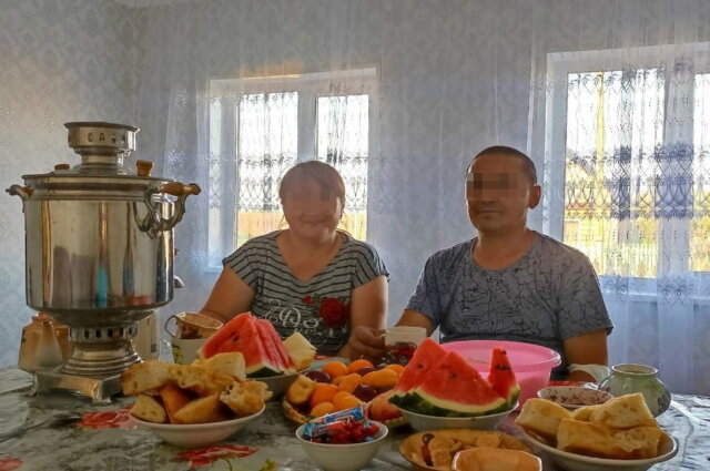    Для супруга Валия накрыла шикарный стол. Фото: Из личного архива