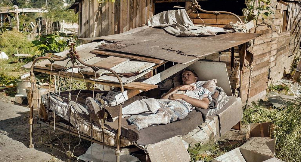 Деревенская жизнь в США. Социальная фотография времён Великой депрессии в цвете.