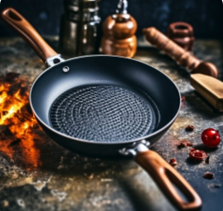 Думаю бракованная сковородка выглядит как-то так. 