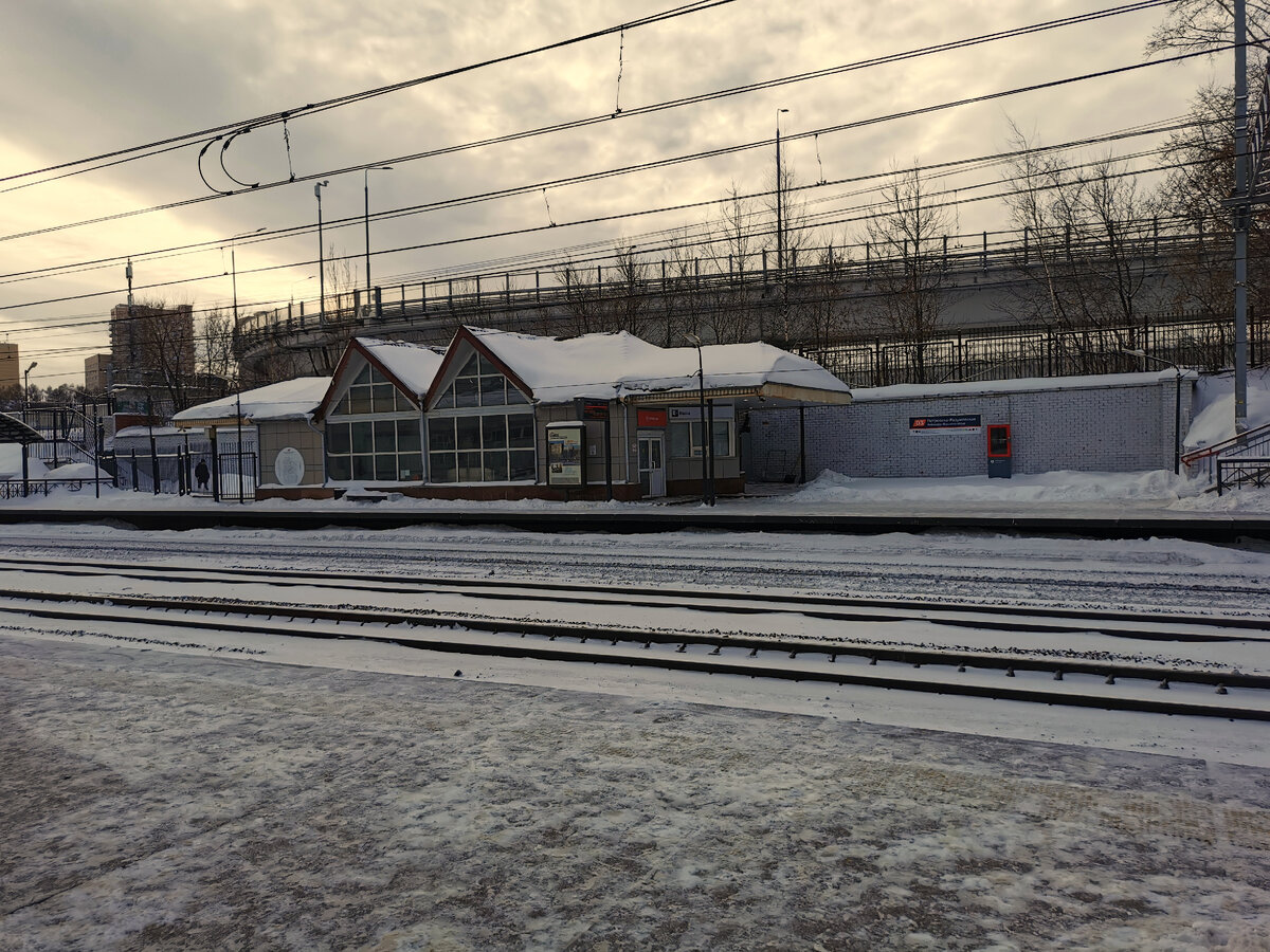 Здание касс на МЦД Петровско-Разумовская.