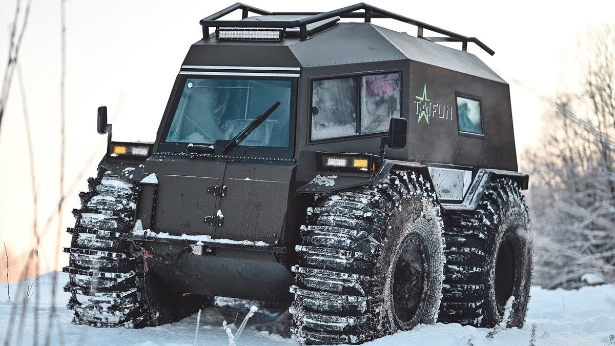Вездеход "Тайфун", фото из открытых источников  