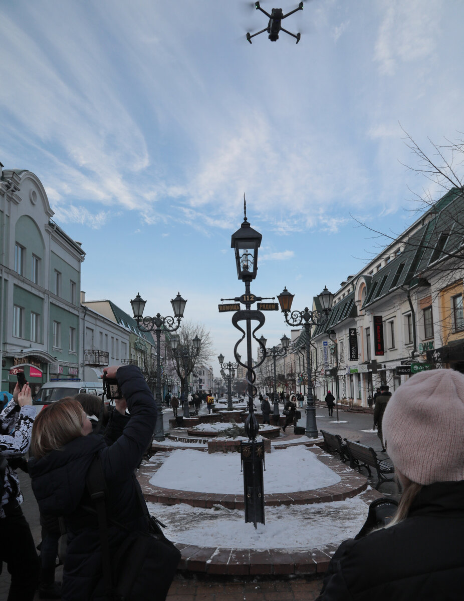 Фонари на улицах города