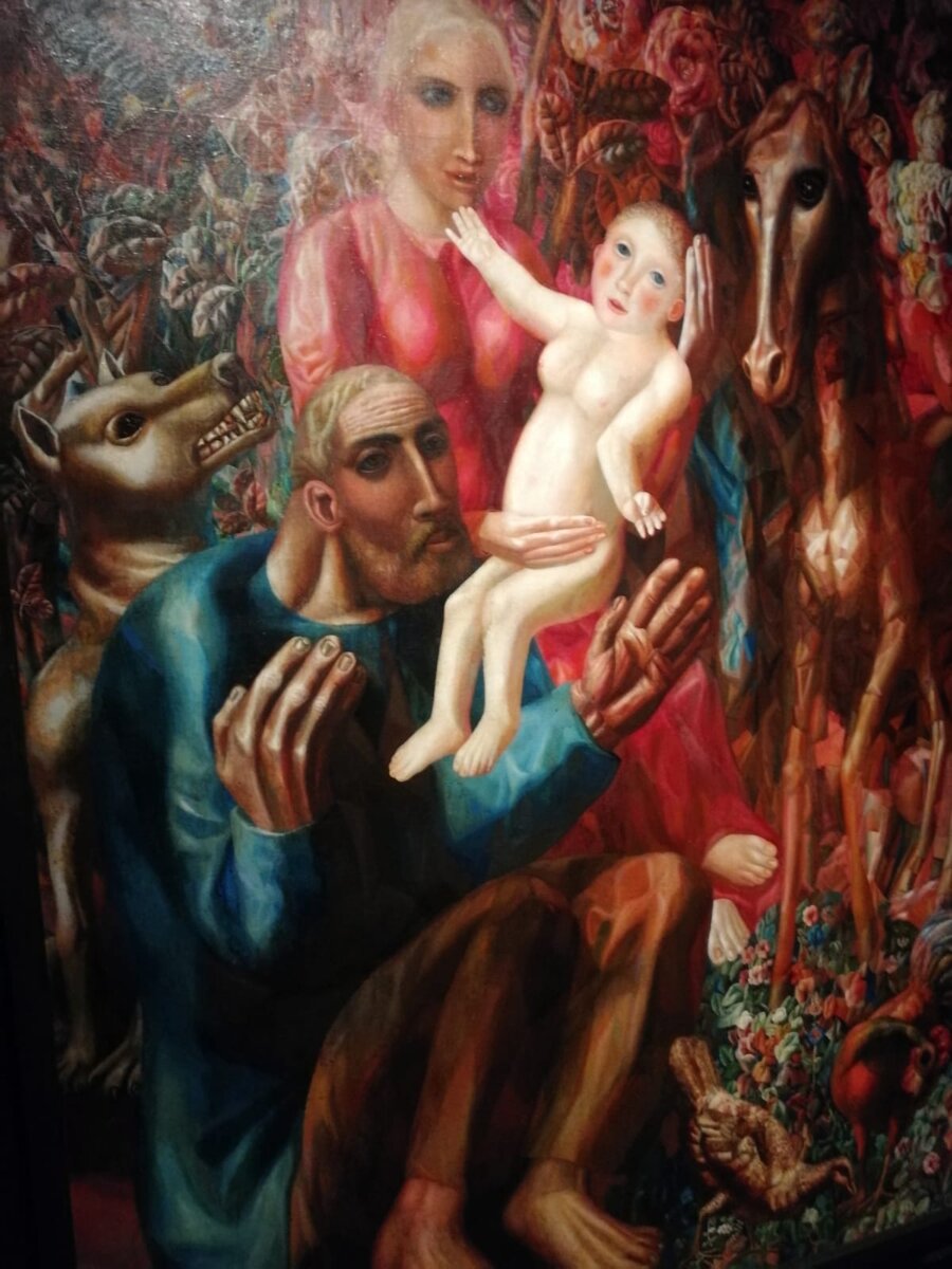 Крестьянская семья (Святое семейство). 1914 год.