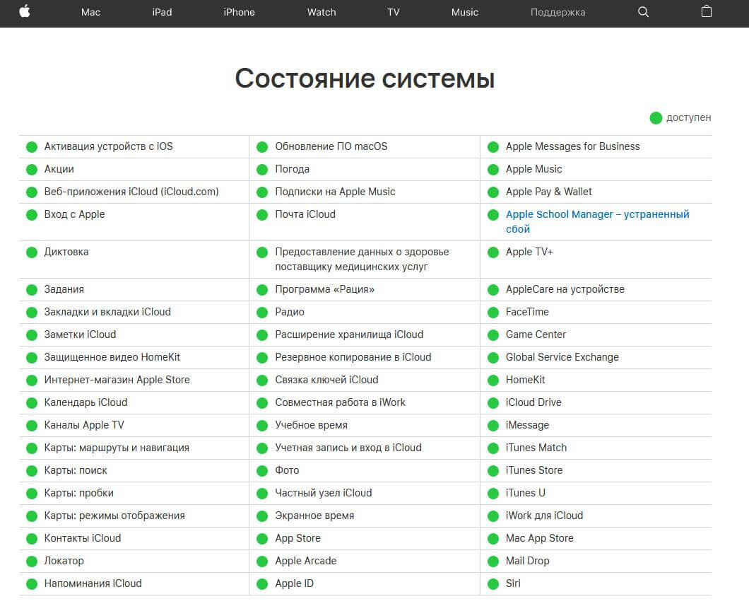 Apple id удален