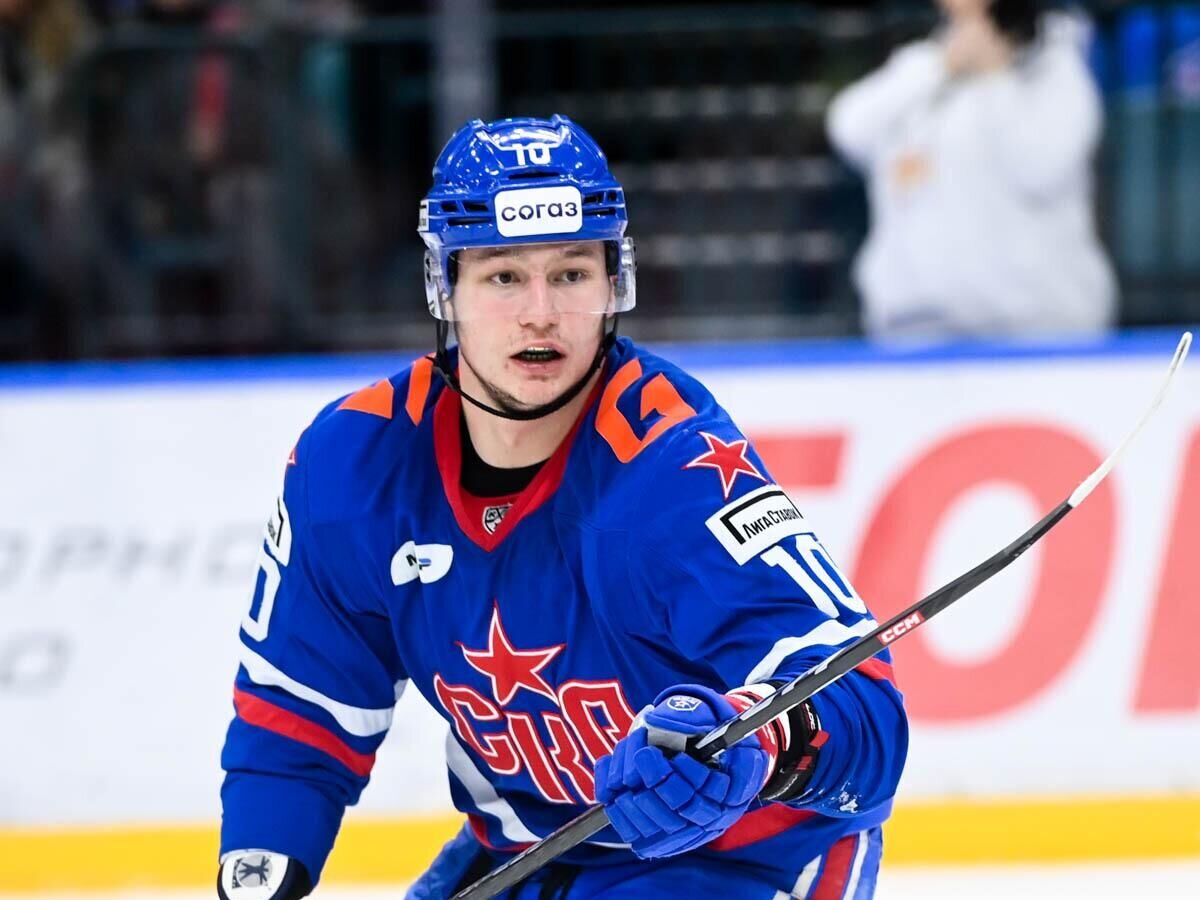    Хоккеист СКА Захар Бардаков© Фото : Пресс-служба ХК СКА