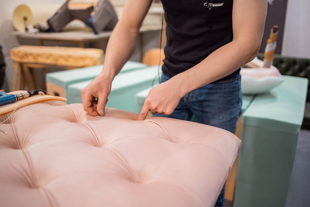 Производство Sofas & Decor, обивочный цех