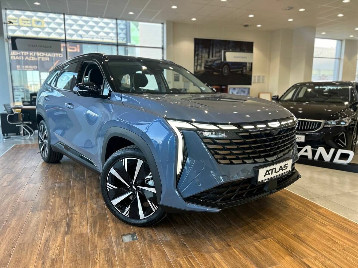 В России стартовали продажи нового кроссовера Geely Atlas. Источник иллюстрации - auto.ru