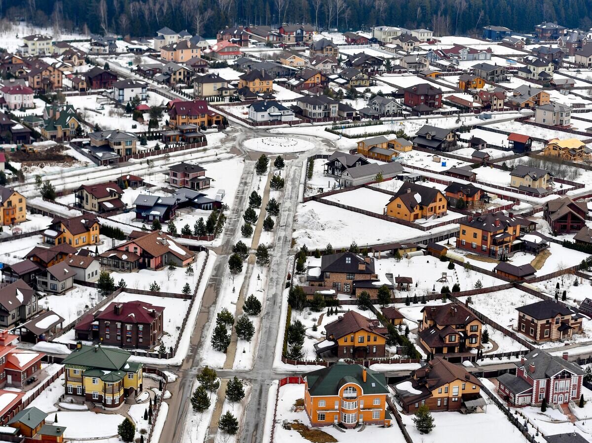    Коттеджный поселок© РИА Новости / Павел Бедняков