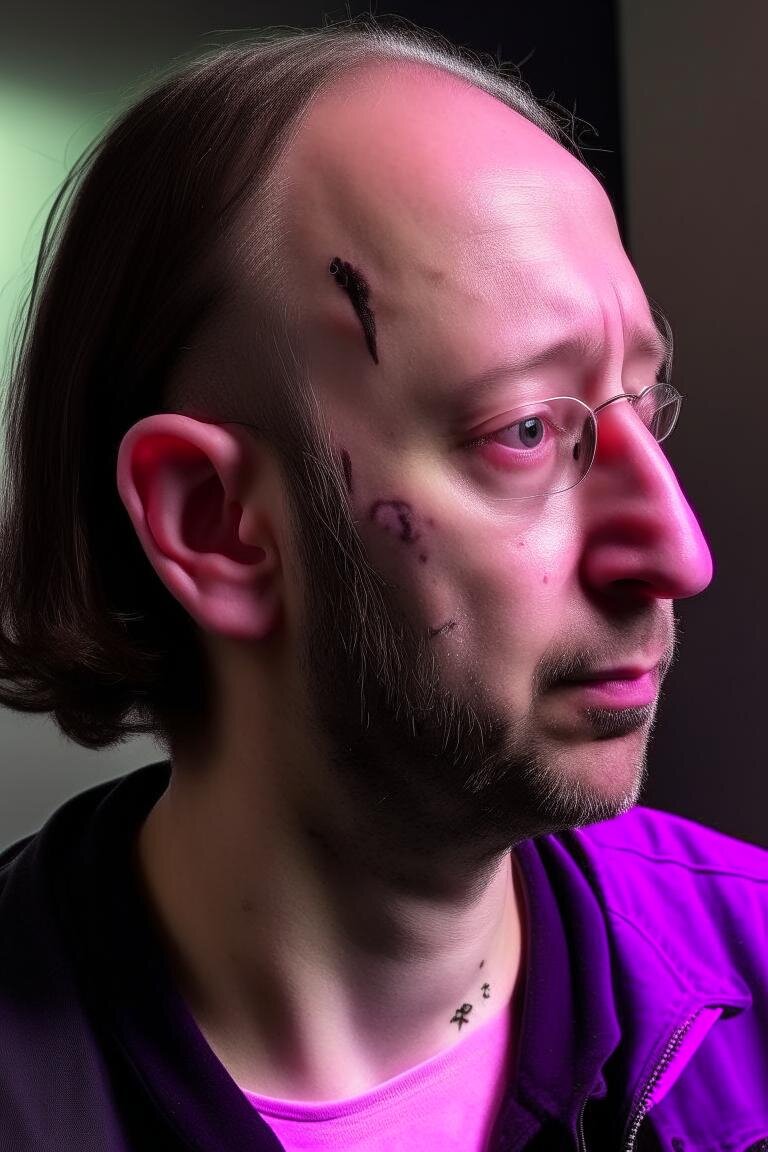 Душнильный Долбоящер. Художник — Кандинский — Н. С.