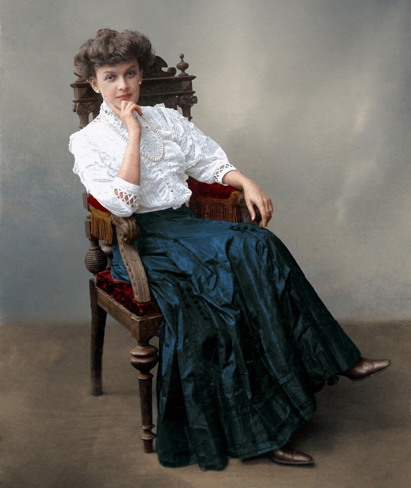Анастасия Дмитриевна Вяльцева.