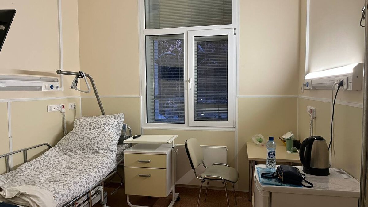 Так выглядят палаты в отделении гематологии