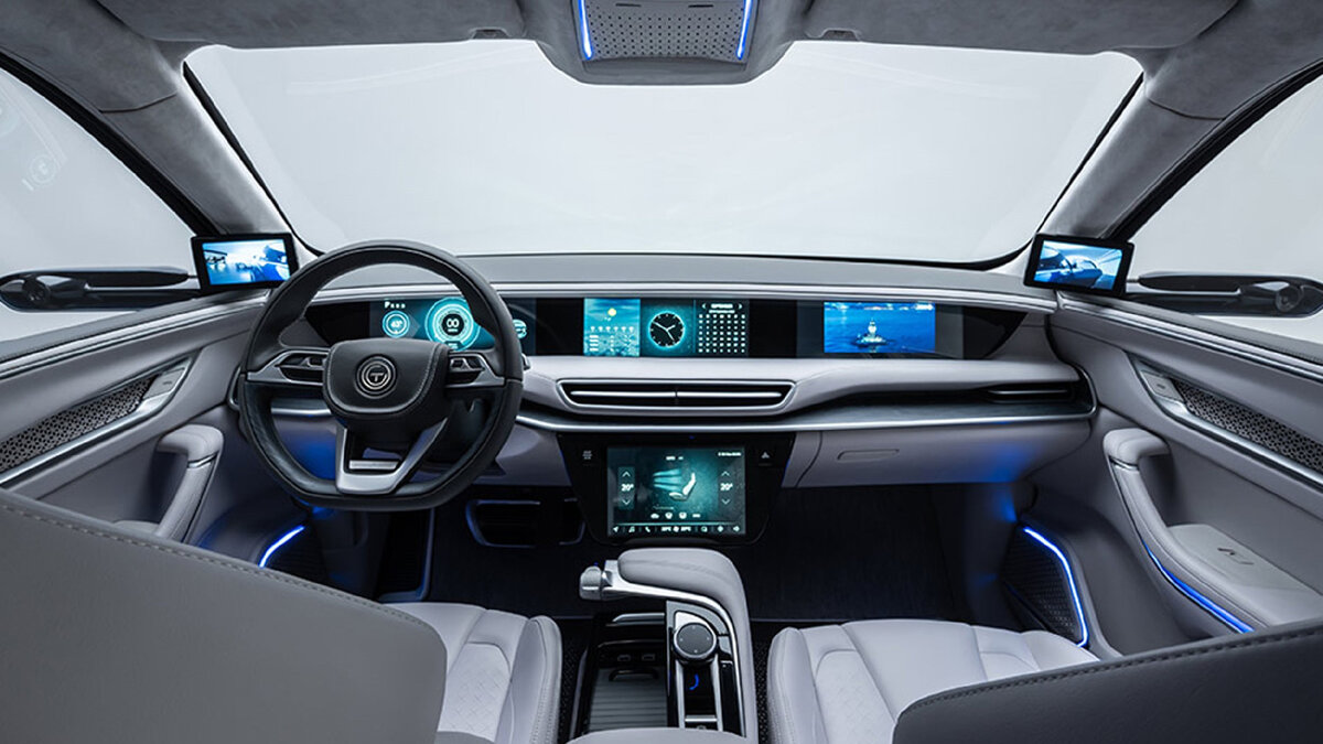 Интерьер салона TOGG