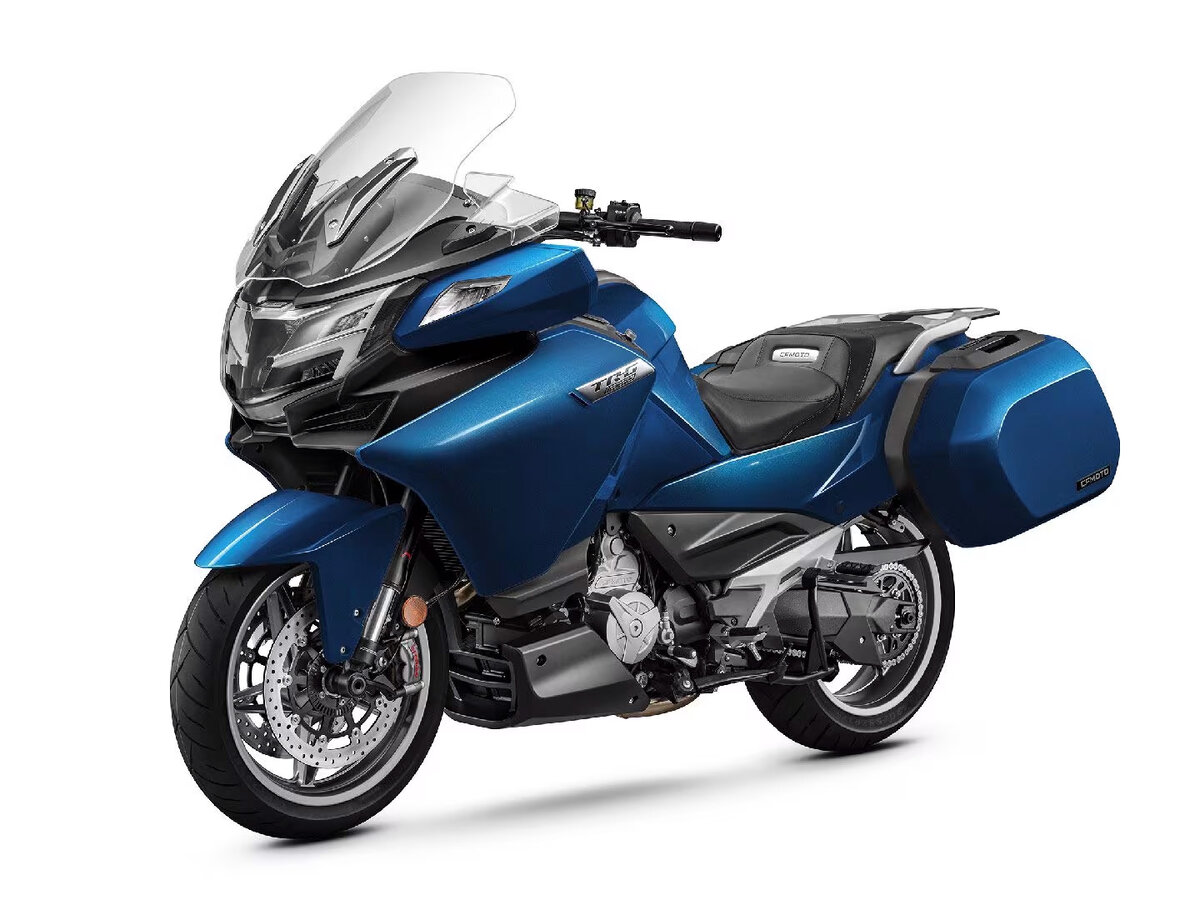 CFMoto 1250 TR-G - это туристическая модель для китайского рынка, оснащенная V-твином объемом 1 279 куб. см от KTM.