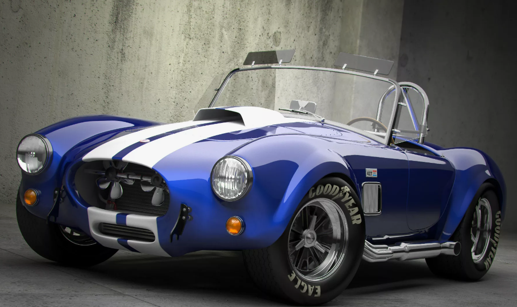 Автомобиль бензиновый для детей Shelby Cobra