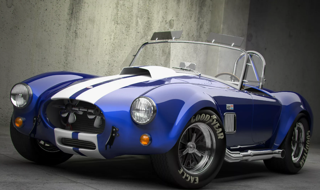 Детский бензиновый автомобиль Mini Shelby Cobra Sherhan