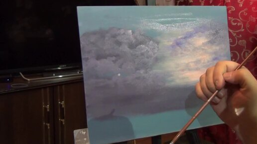 картины игоря сахарова. игорь сахаров горный пейзаж маслом. как правильно рисовать картины видео. объемные картины акрилом. рисование по номерам на холсте.