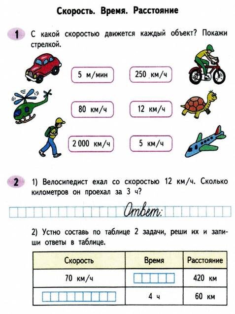 Обучающий плакат "Зависимость между величинами" А3 (2457944) - Купить по цене от