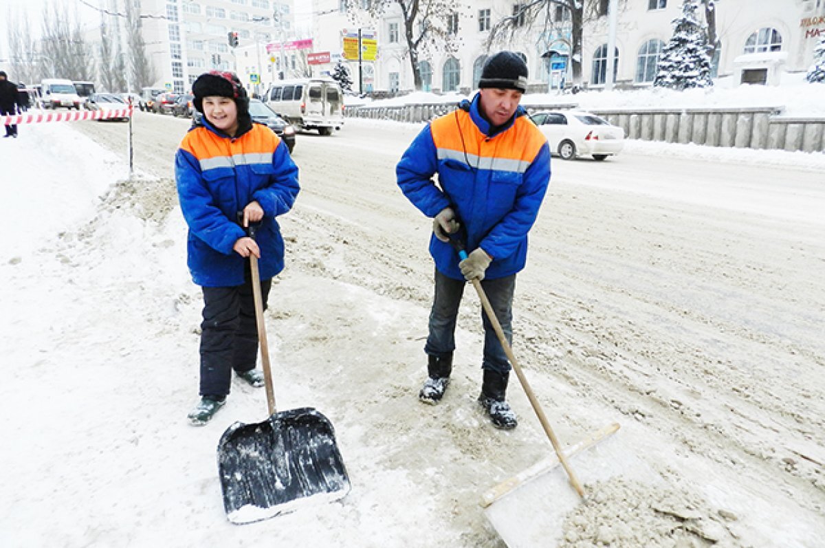    В январе в Ивановской области резко вырос спрос на дворников