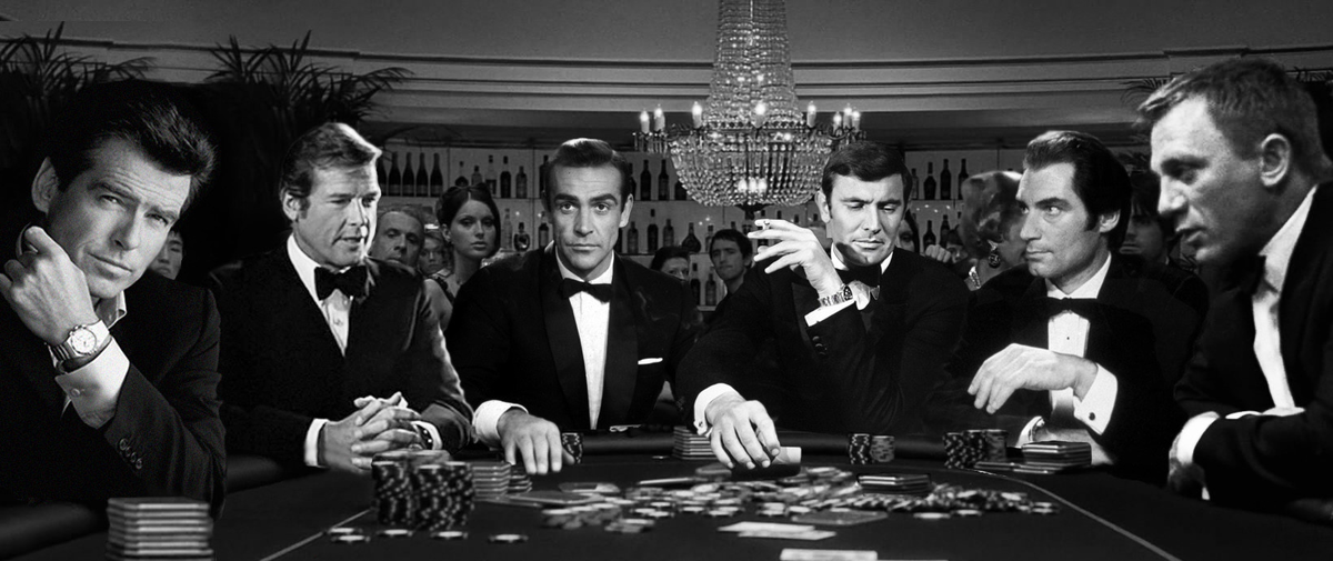 James Bond Sean Connery Casino. Игры джентльменов 2
