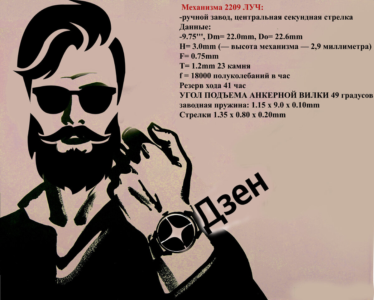 ТТХ механизма 2209