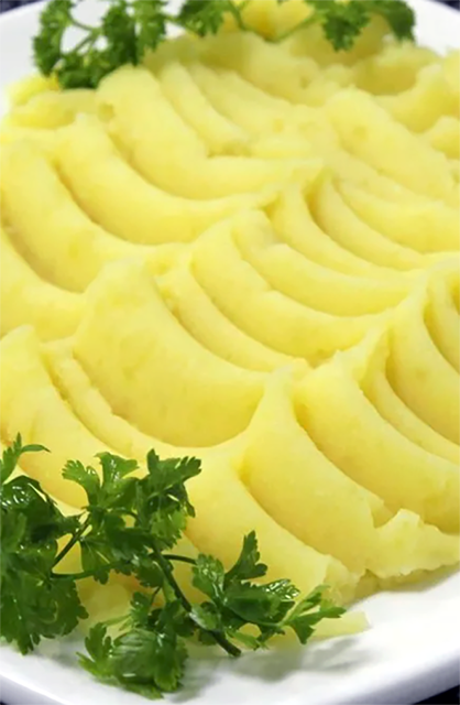 Готовое пюре.