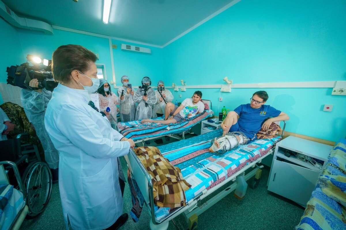   В Югре оказывают медпомощь участникам специальной военной операции
