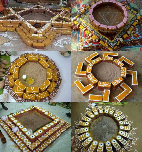 Каждая кунда используется для определенного хавана. Фото: templearchitecture.com