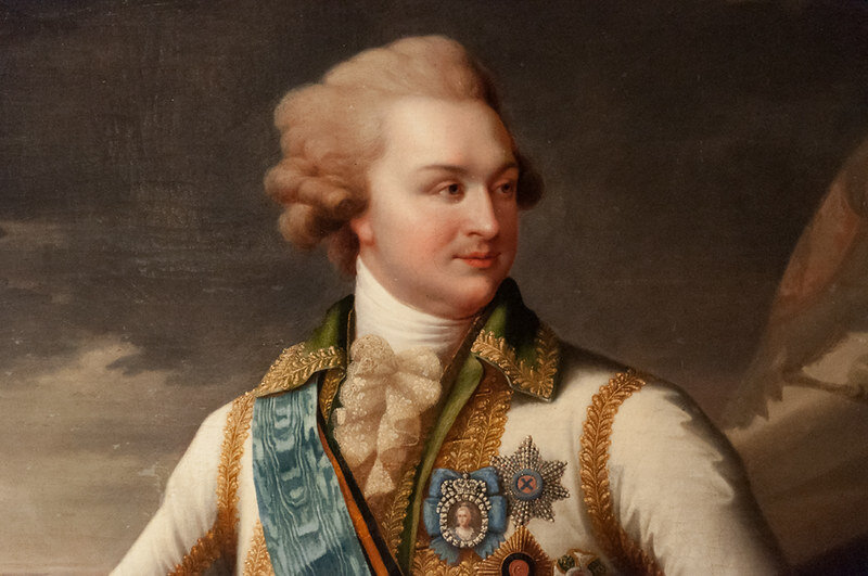 Этот красавец был одним из заговорщиков,  помогших Екатерине II занять  российский престол