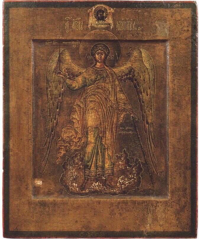 Ангел-хранитель. Конец 16в. Назарий Савин.