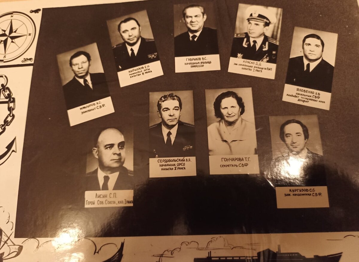 фото страницы выпускного альбома Б-роты, из чата