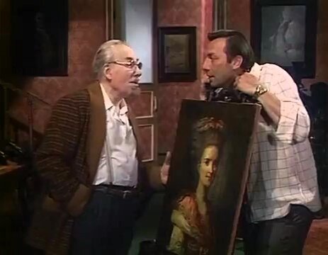 Кадр из фильма "Дело №14. Подпасок с огурцом". Скриншот.