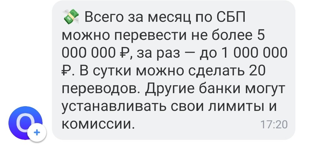 Перевод по СБП