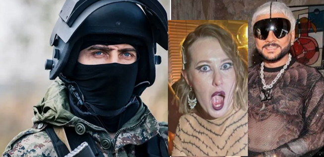 В коллаже использованы образы бойца СВО, кандидата в Президенты РФ, народного артиста РФ