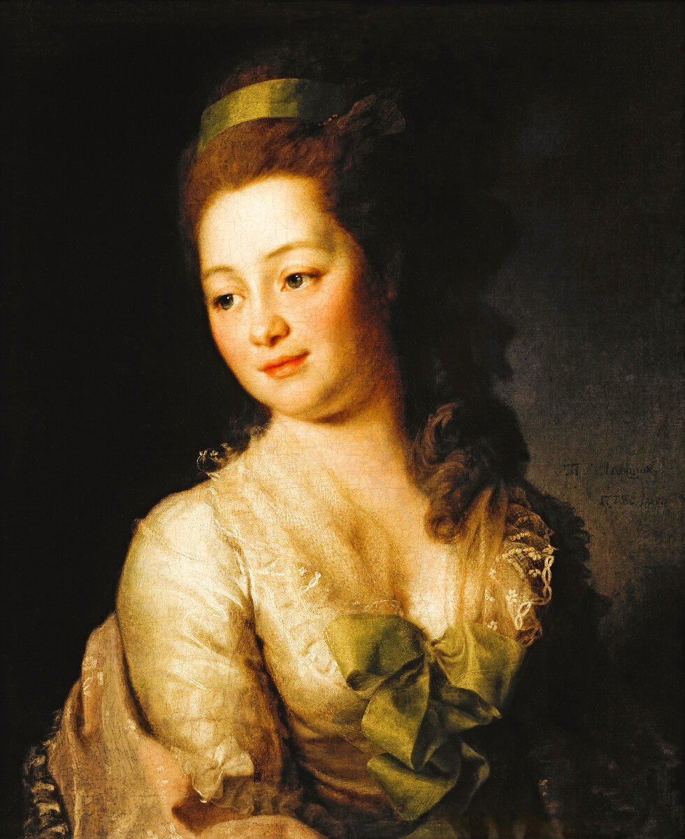 «Мария Алексеевна Дьякова», худ. Дмитрий Левицкий, 1778 год  