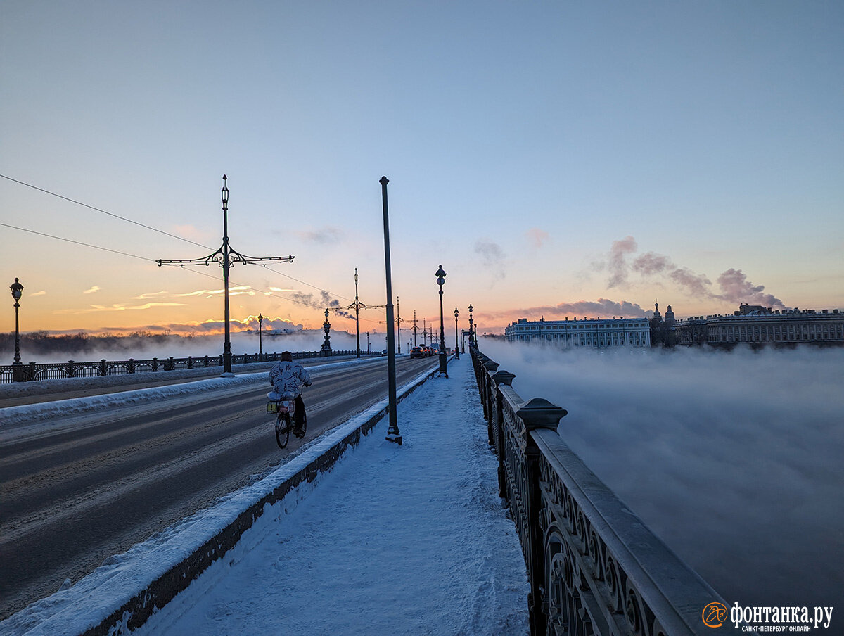 Закат солнца 21 декабря