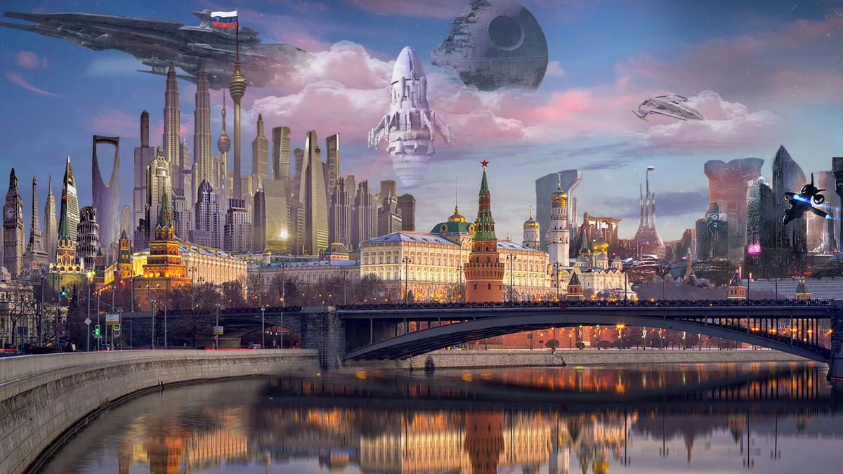 2017 что будет в мире. Москва в будущем. Россия в будущем. Москва Кремль будущее.