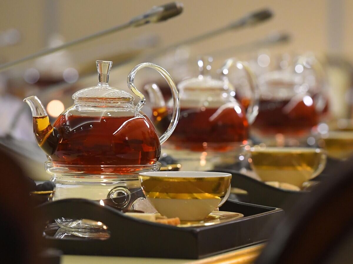    Чайник с чаем© РИА Новости / Сергей Мамонтов