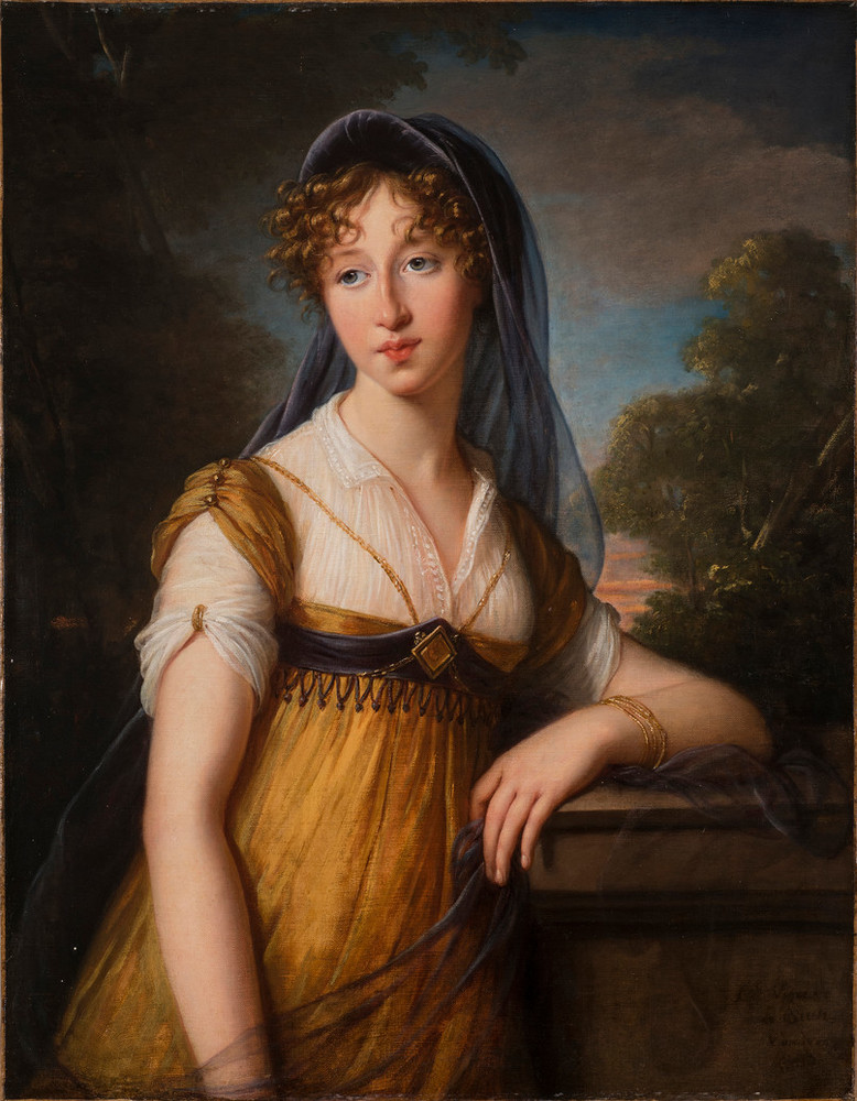 Портрет женщины (предположительно Анны Катрин, (Эме) Ожье Вестрис), 1803 г. Элизабет Луиза Виже-Лебрен