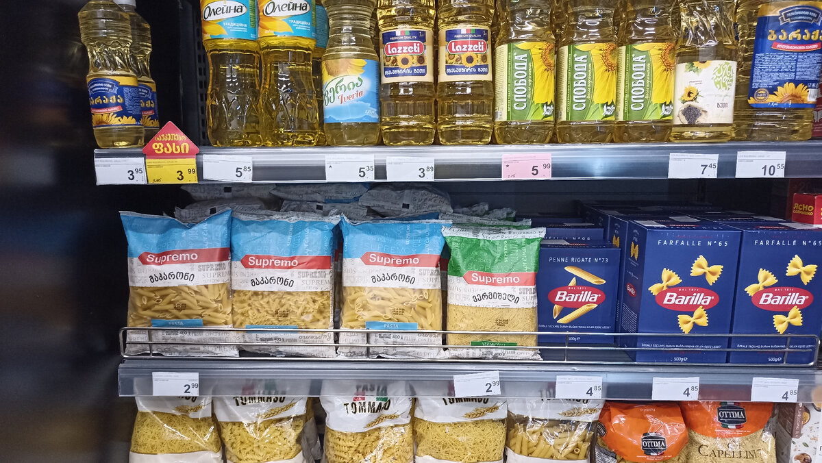 Цены на продукты в Тбилиси (Спар) | Меридианы и параллели | Дзен