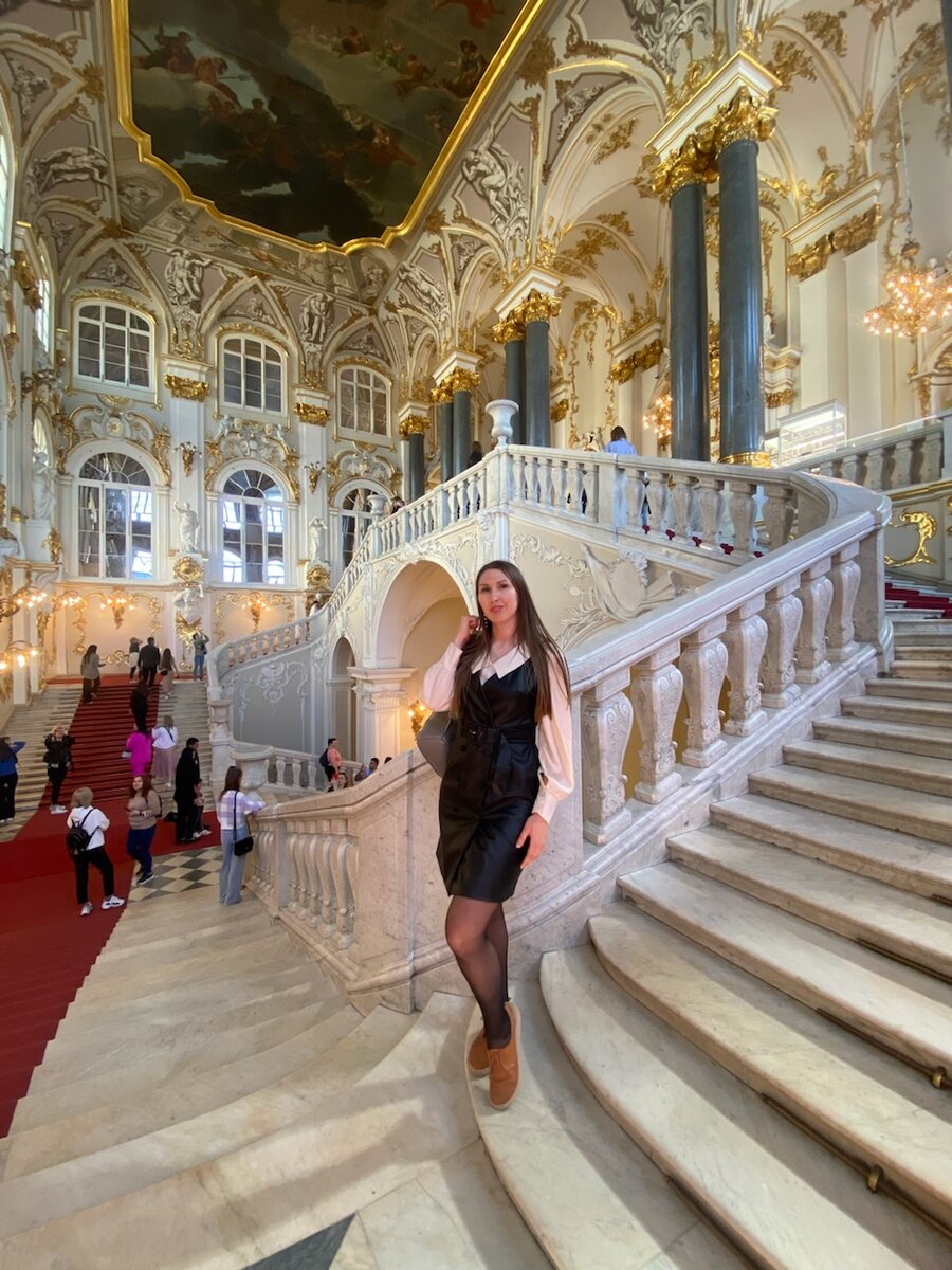 Эрмитаж. Иорданская лестница 