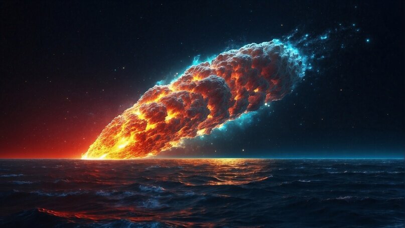 Момент катастрофы.