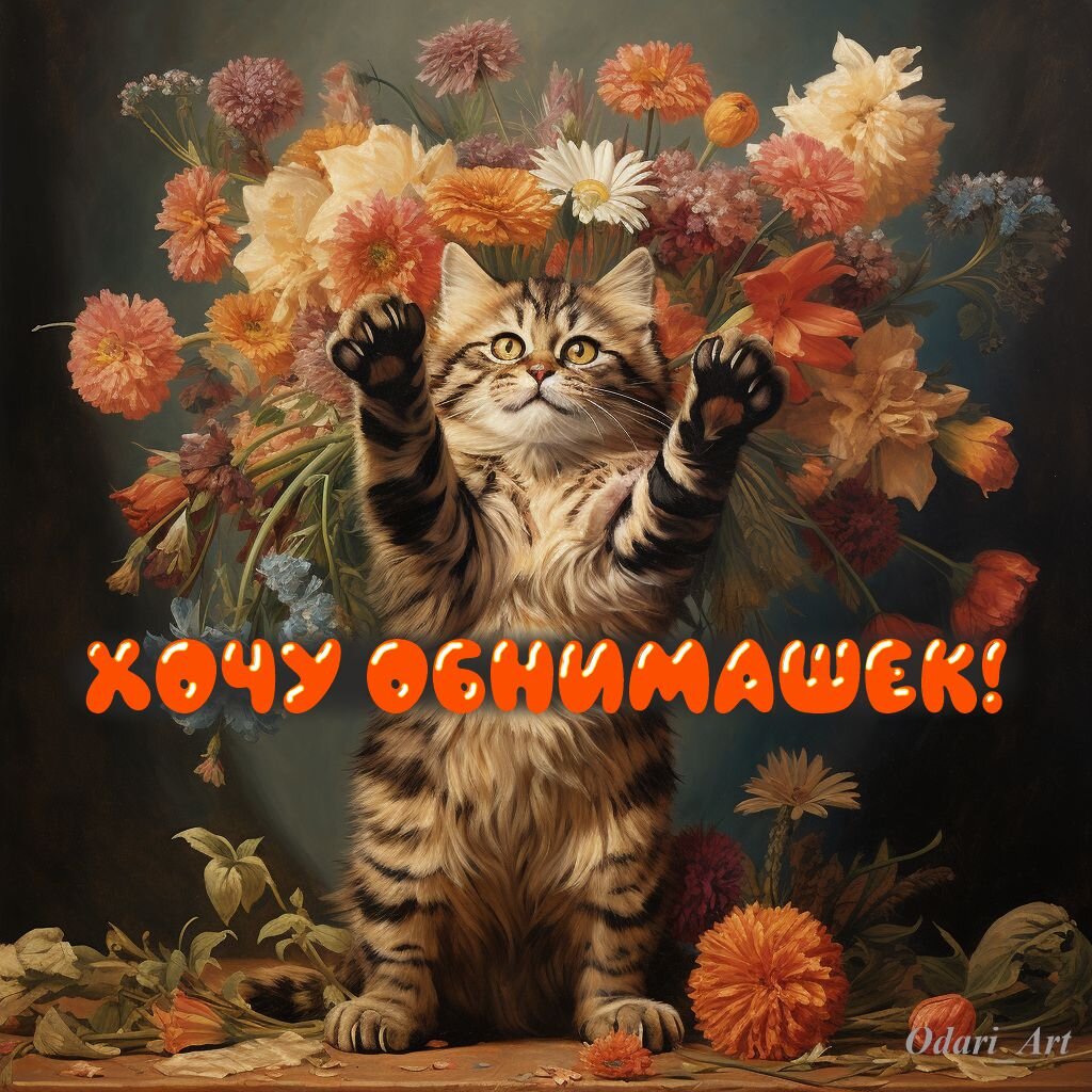 Обнимашки. Мини-открытка - Lovelycards