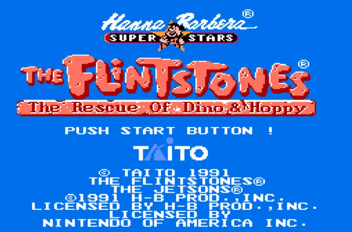 Flinstones: Rescue of Dino and Hoppy на Денди