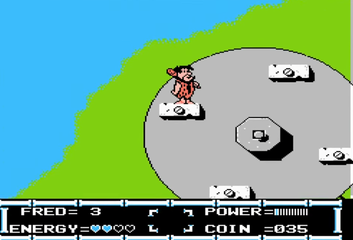 Flinstones: Rescue of Dino and Hoppy на Денди
